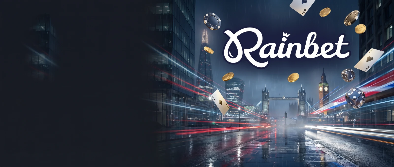 Rainbet UK welcome offer with three deposit bonuses and free spins